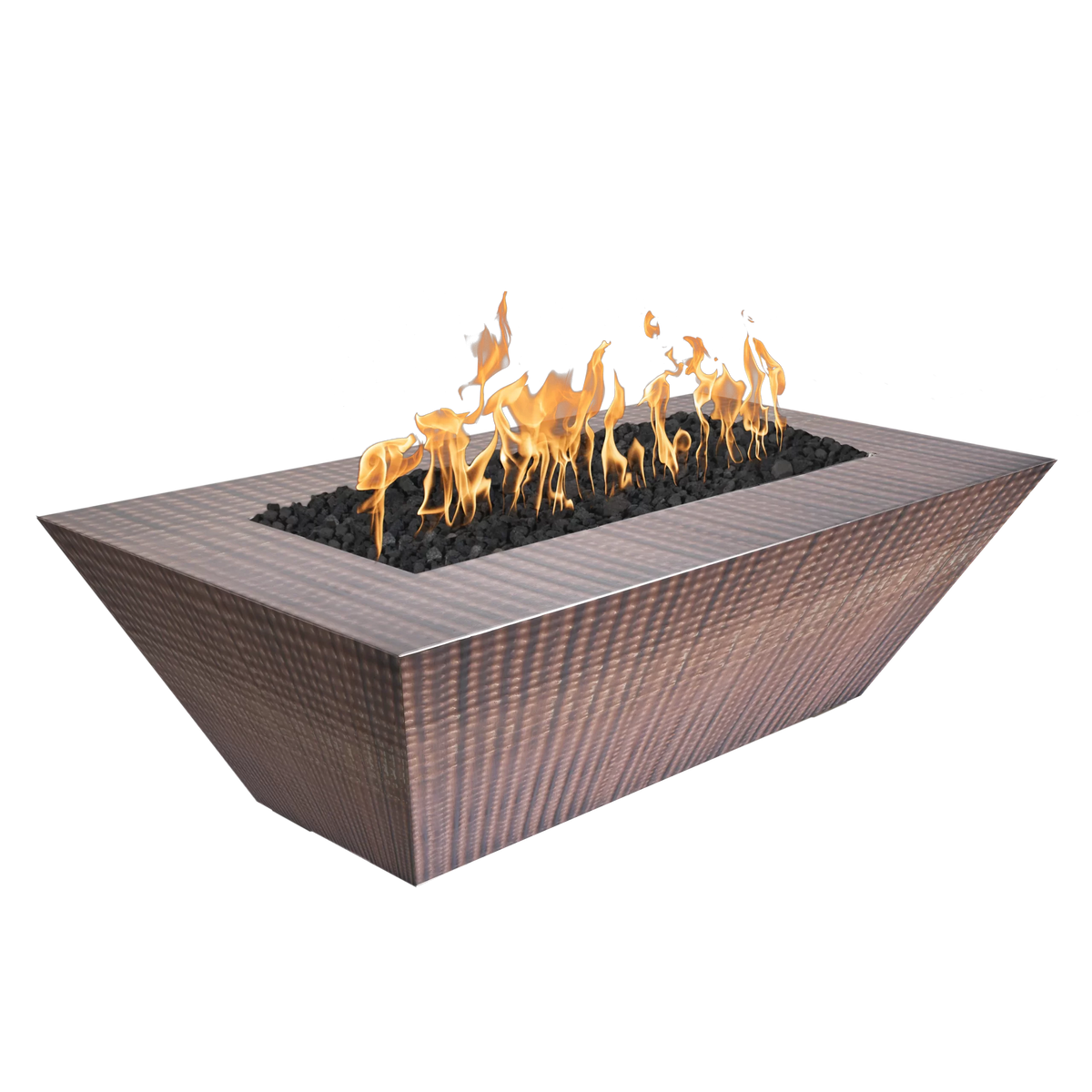 Atlantic Fire Pit - Metal Collection - 18" Tall - 84" | The Outdoor Plus image 2