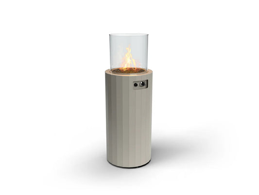 Outdoor Gas Fireplace – Design Patio Heater | 360° Flame View - Bino
