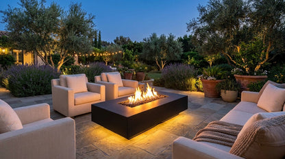 Cabo Linear Fire Pit - GFRC Concrete - 66"