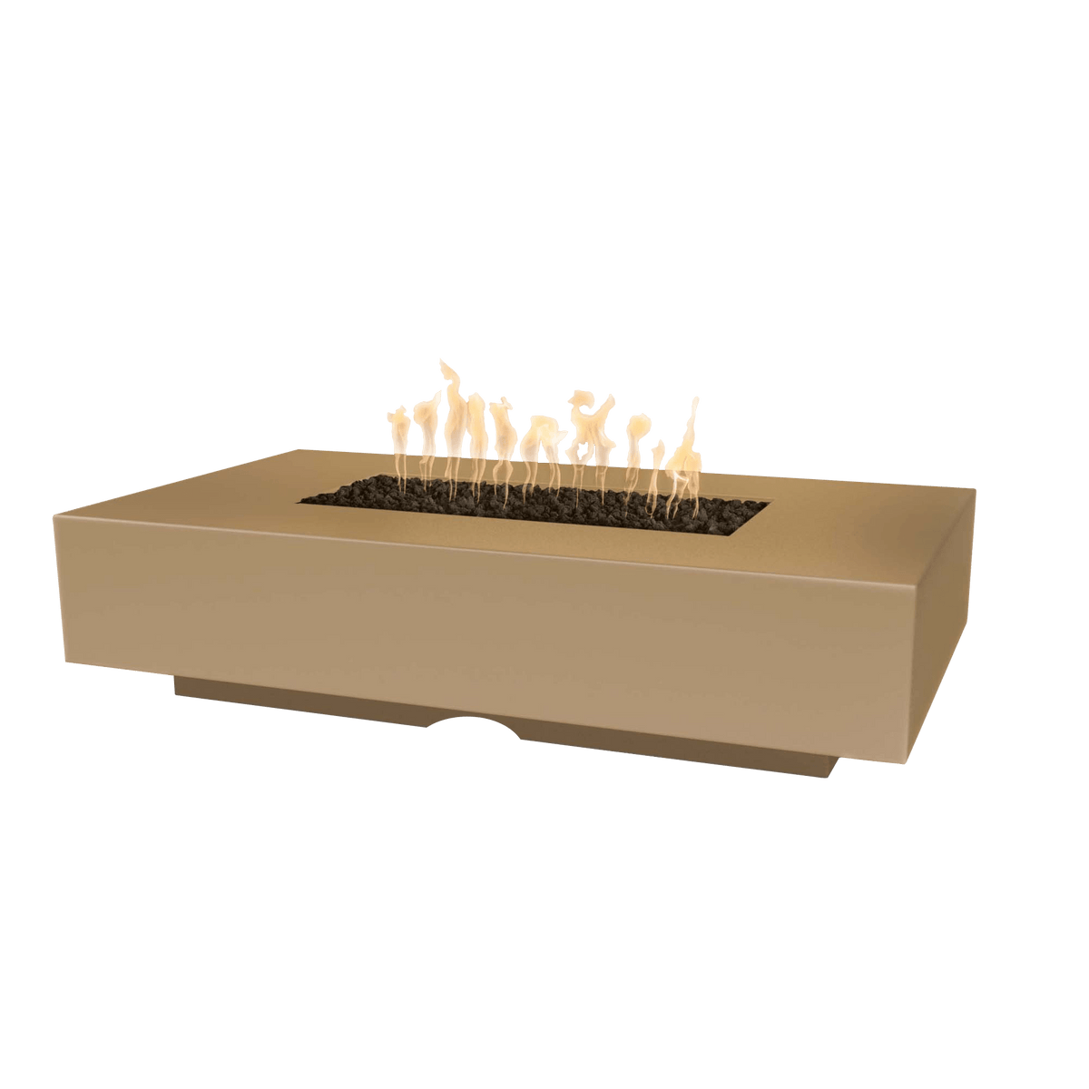 Cabo Linear Fire Pit - GFRC Concrete - 90" | The Outdoor Plus image 6