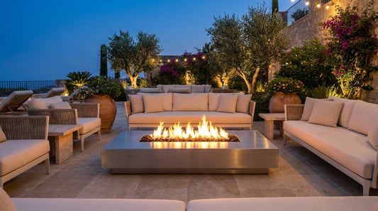 Cabo Linear Fire Pit - Metal Collection - 66"