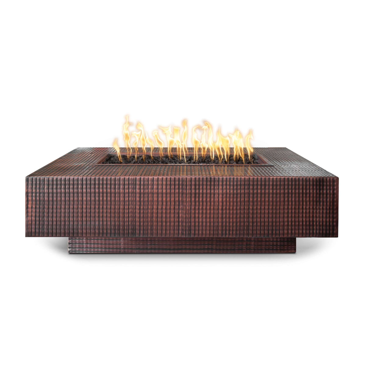 Cabo Linear Fire Pit - Metal Collection - 90" | The Outdoor Plus image 2