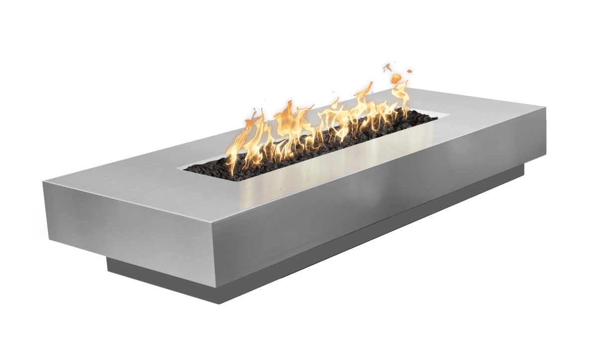 Cabo Linear Fire Pit - Metal Collection - 90" | The Outdoor Plus image 3