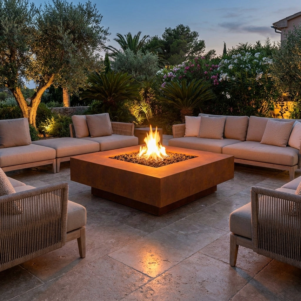 Cabo Square Fire Pit - Metal Collection - 48"