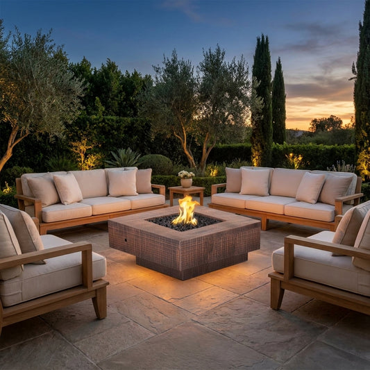 Cabo Square Fire Pit - Metal Collection - 60"