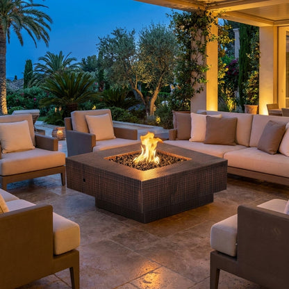 Cabo Square Fire Pit - Metal Collection - 60"