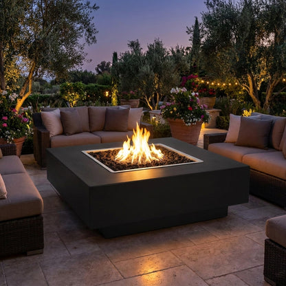 Cabo Square Fire Pit - Powder Coat - 60"