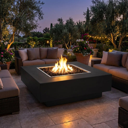 Cabo Square Fire Pit - Powder Coat - 60"