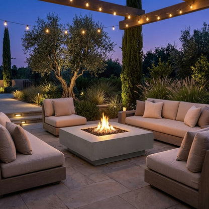 Cabo Square Fire Pit - Powder Coat - 60"