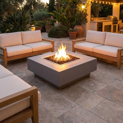 Cabo Square Fire Pit - Powder Coat - 48"