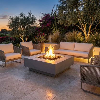Cabo Square Fire Pit - Powder Coat - 48"
