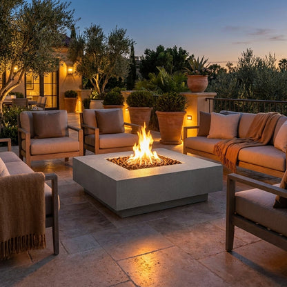 Cabo Square Fire Pit - Powder Coat - 48"