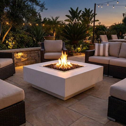 Cabo Square Fire Pit - Powder Coat - 48"