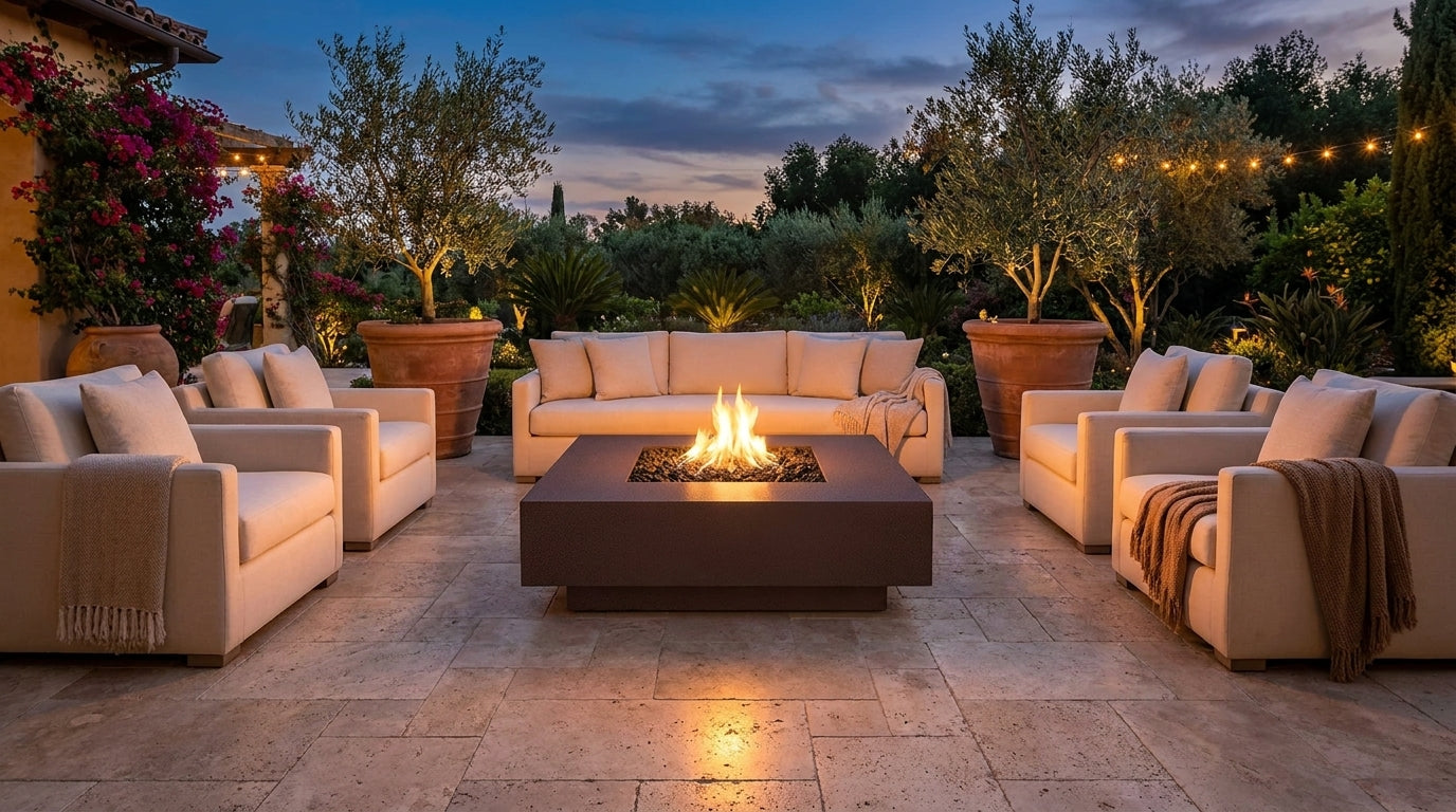 Cabo Square Fire Pit - Powder Coat - 60"