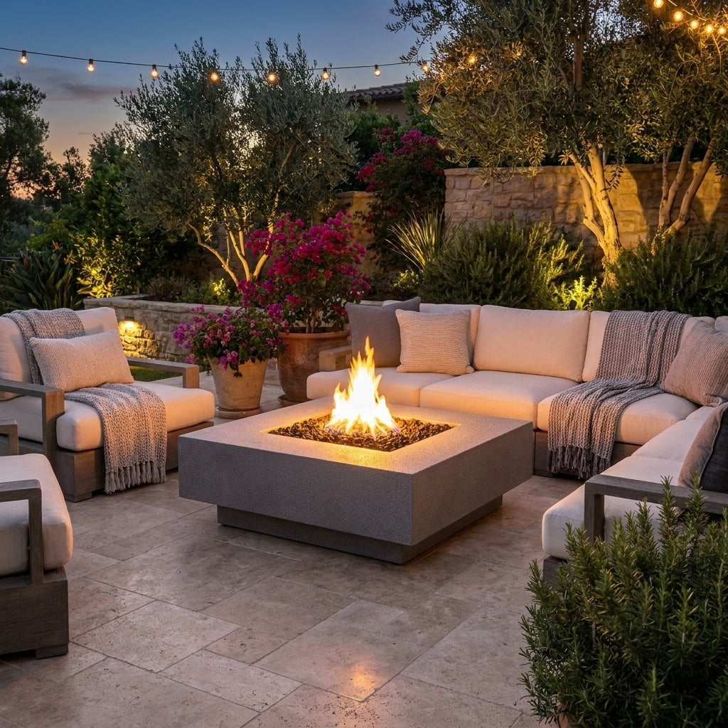 Cabo Square Fire Pit - Powder Coat - 60"