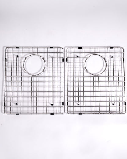 Cameo CDG-D3255 two-piece sink grid for 32" 50/50 double bowl sink, top view