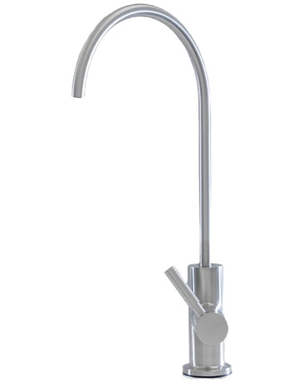 Cameo CFF-300SS round spout drinking water filter faucet, brushed stainless steel