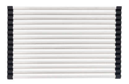 Cameo CRM-18 19" x 12-1/4" flat roll mat for Diamond sinks, laid flat, top view