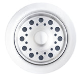 Cameo Garbage Disposal Flange, Standard or Extended with Basket