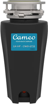 Cameo Space Saver Garbage Disposal, 1/3 to 1-1/4 HP