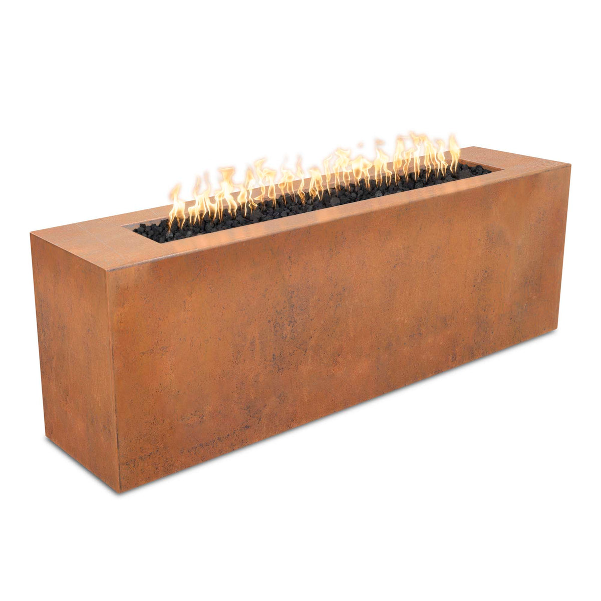 Carmen Fire Pit - Metal Collection - 24" Tall - 72" | The Outdoor Plus image 3