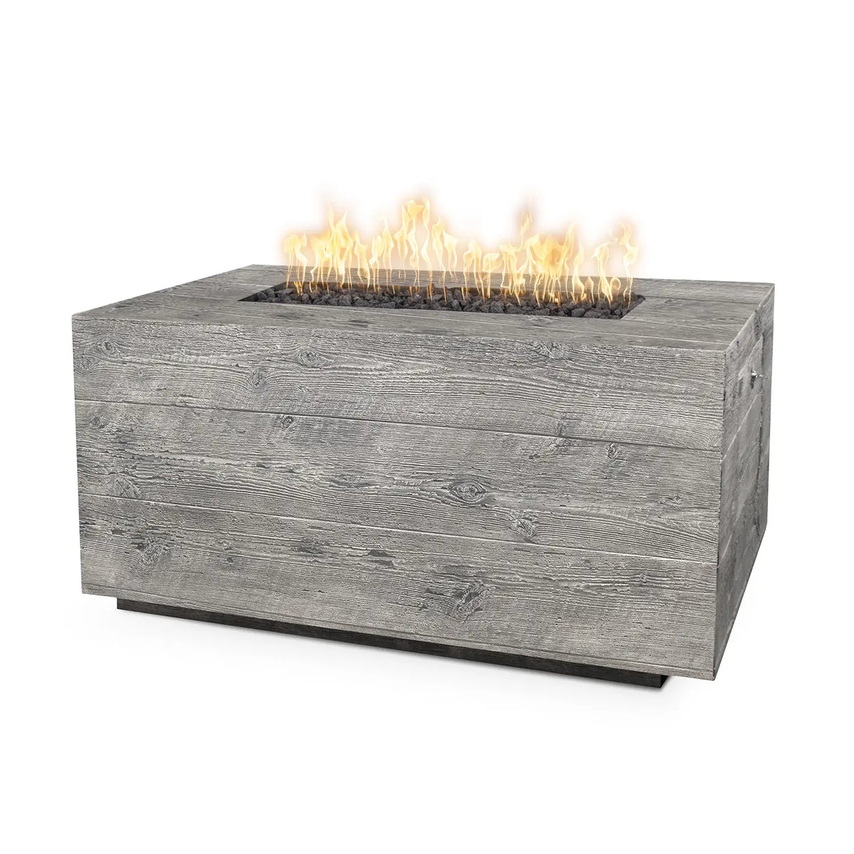 Catalina Fire Pit - GFRC Wood Grain - 96" | The Outdoor Plus image 2