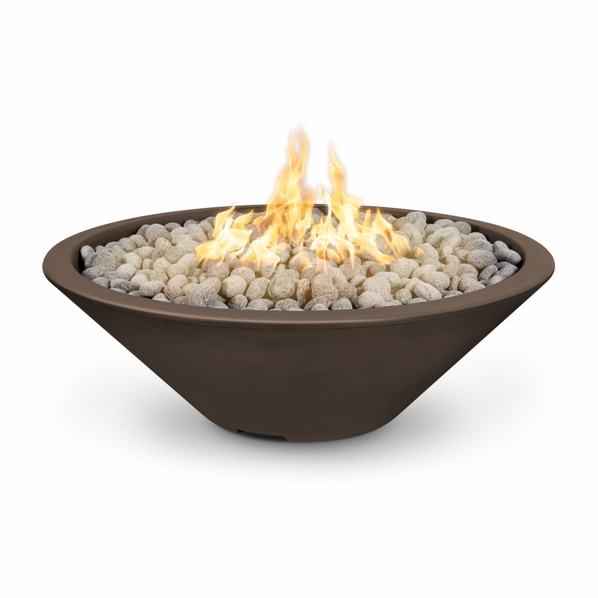 Cazo Fire Pit Narrow Ledge - GFRC Concrete - 48" | The Outdoor Plus image 3