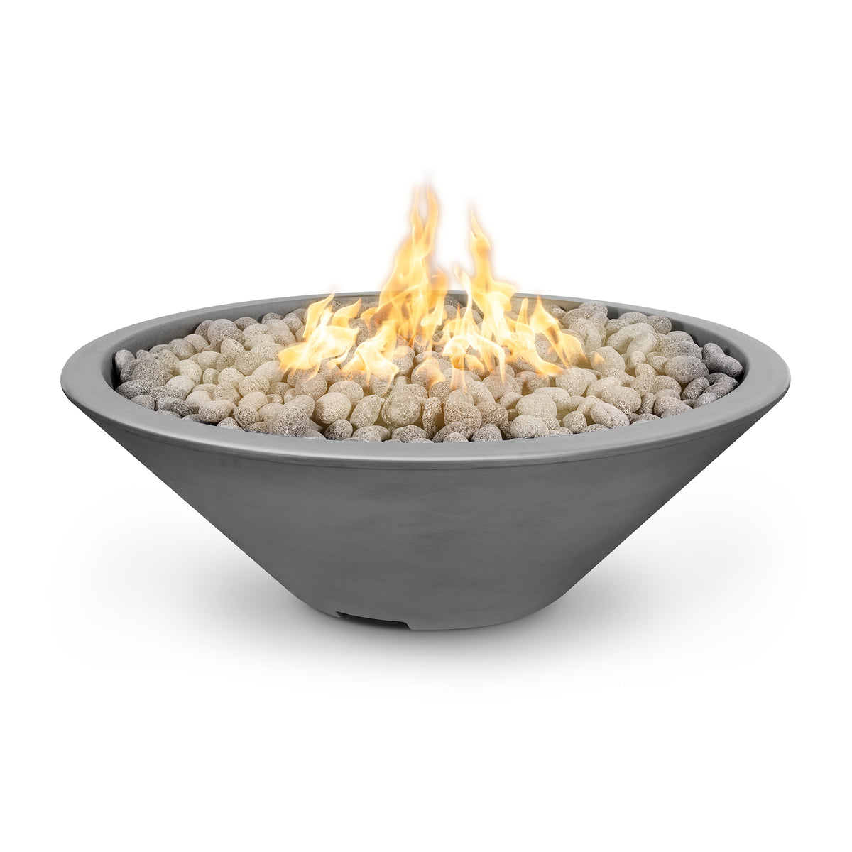 Cazo Fire Pit Narrow Ledge - GFRC Concrete - 60" | The Outdoor Plus image 11