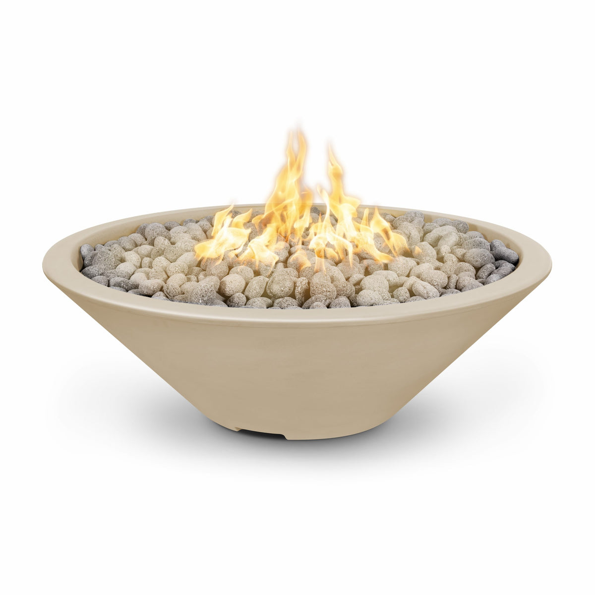 Cazo Fire Pit Narrow Ledge - GFRC Concrete - 60" | The Outdoor Plus image 5