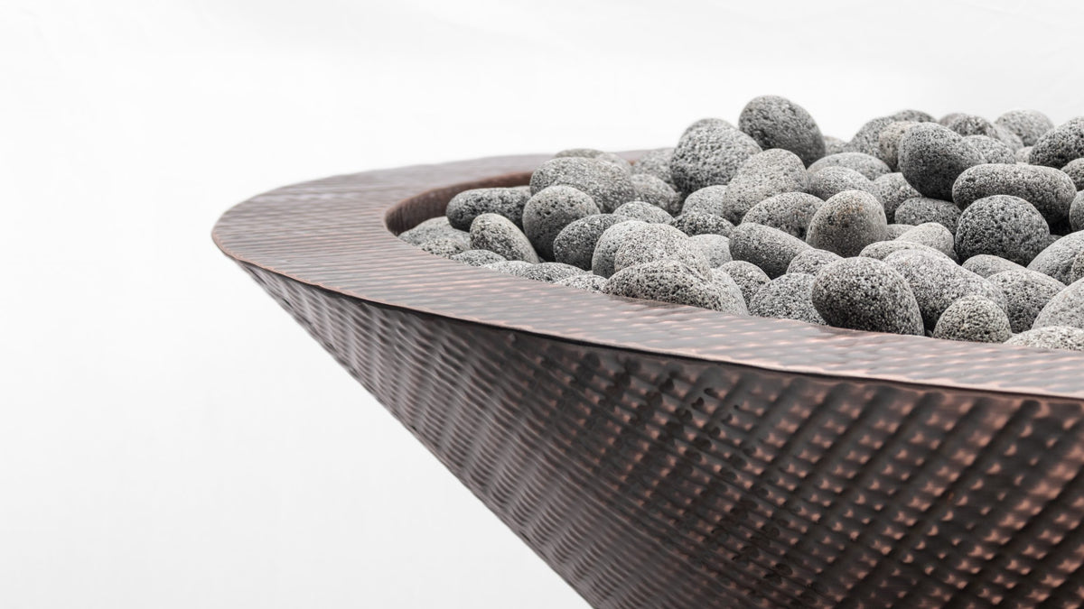 Cazo Fire Pit Narrow Ledge - Metal Collection - 48" | The Outdoor Plus image 2