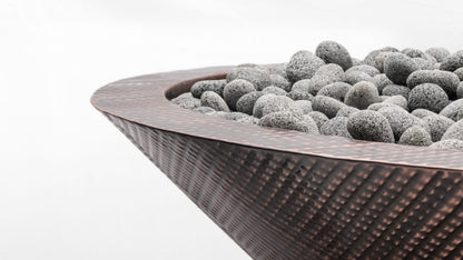 Cazo Fire Pit Narrow Ledge - Metal Collection - 48" | The Outdoor Plus image 2