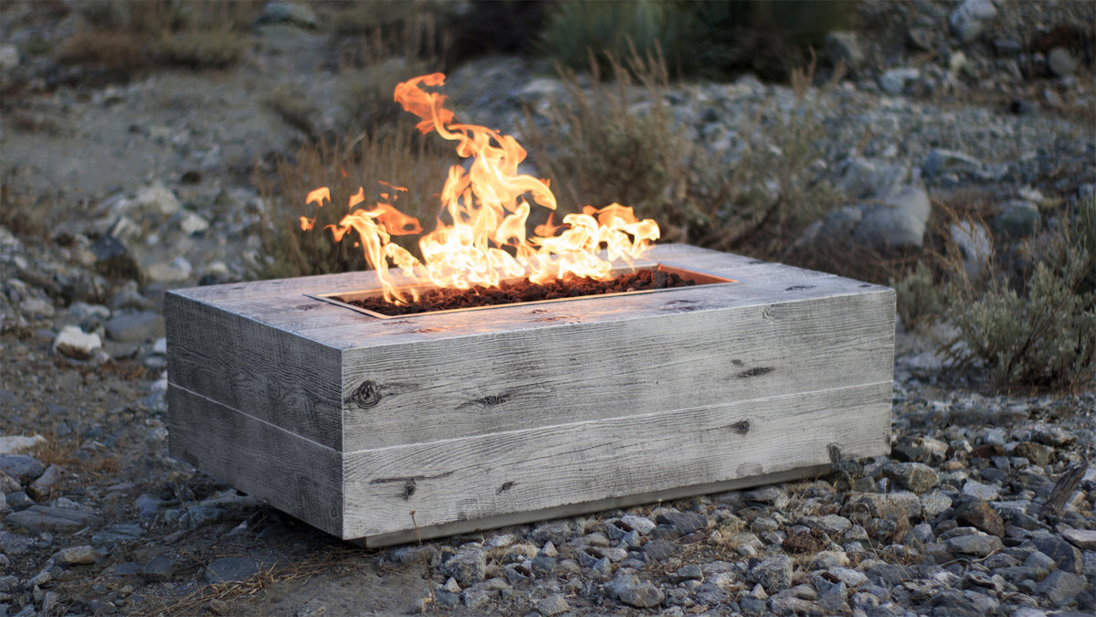 Coronado Fire Pit - GFRC Wood Grain - 108" | The Outdoor Plus image 5