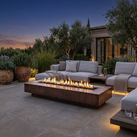 Coronado Fire Pit - Metal Collection - 72" – lifestyle | Lifestyle
