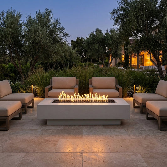 Coronado Fire Pit - Powder Coat - 48" – lifestyle | Lifestyle