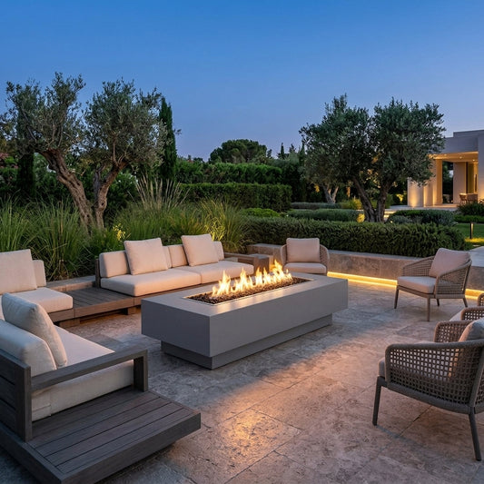 Coronado Fire Pit - Powder Coat - 60" – lifestyle | Lifestyle