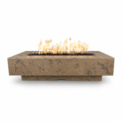 Del Mar Fire Pit - GFRC Concrete in Rustic Coffee finish – digital rendering, The Outdoor Plus