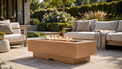 Del Mar Fire Pit - GFRC Concrete - 84"