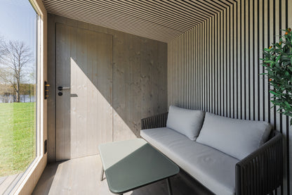 Genevas St. Moritz modular outdoor sauna view 6