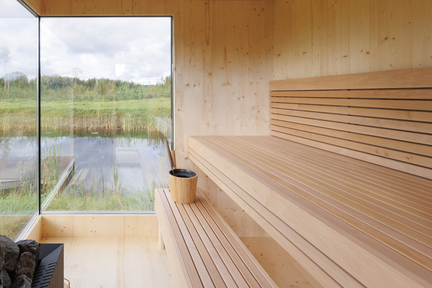 Genevas Zermatt modular outdoor sauna view 5