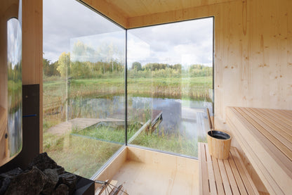 Genevas Zermatt modular outdoor sauna view 6