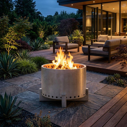 Gravity Smokeless Fire Pit - Corten Steel - 20"