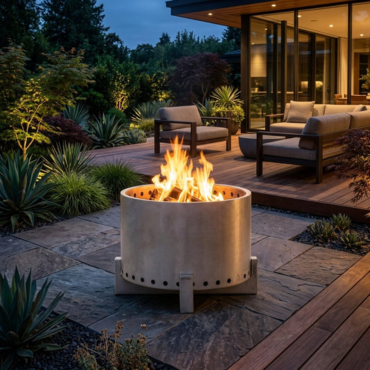 Gravity Smokeless Fire Pit - Corten Steel - 20"