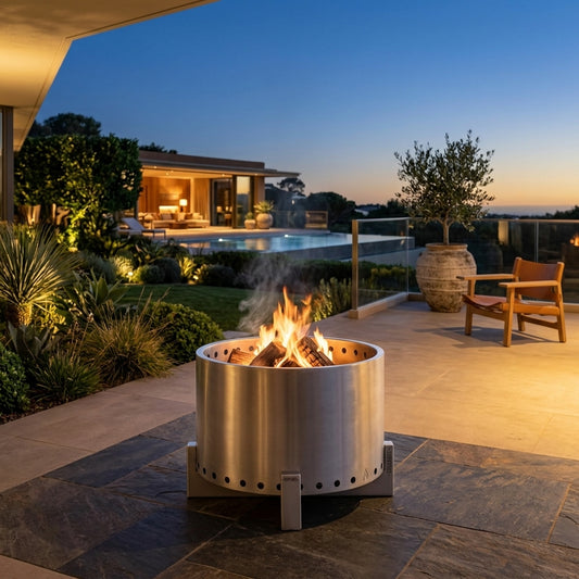 Gravity Smokeless Fire Pit - Stainless Steel - 36"