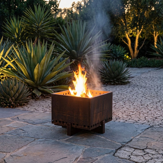 Helix Smokeless Fire Pit - Corten Steel - 36"