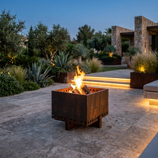 Helix Smokeless Fire Pit - Stainless Steel - 22"