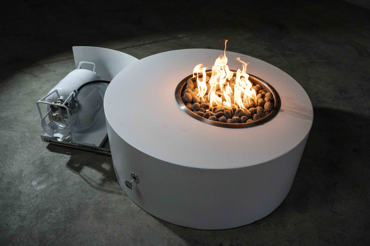 Isla Fire Pit - Powder Coat - 42" | The Outdoor Plus image 7