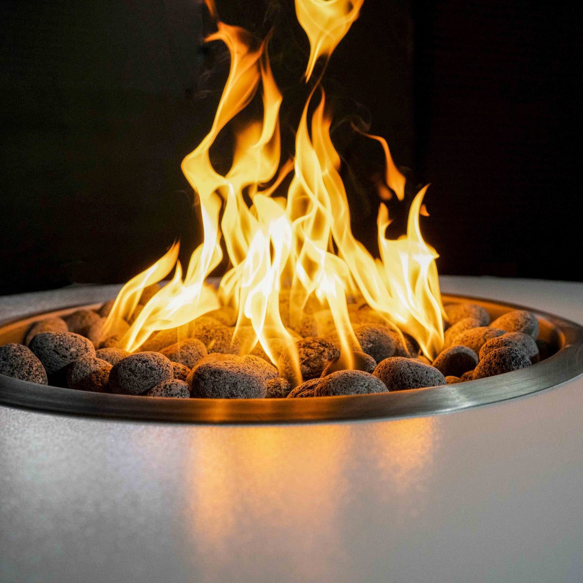 Isla Fire Pit - Powder Coat - 42" | The Outdoor Plus image 8