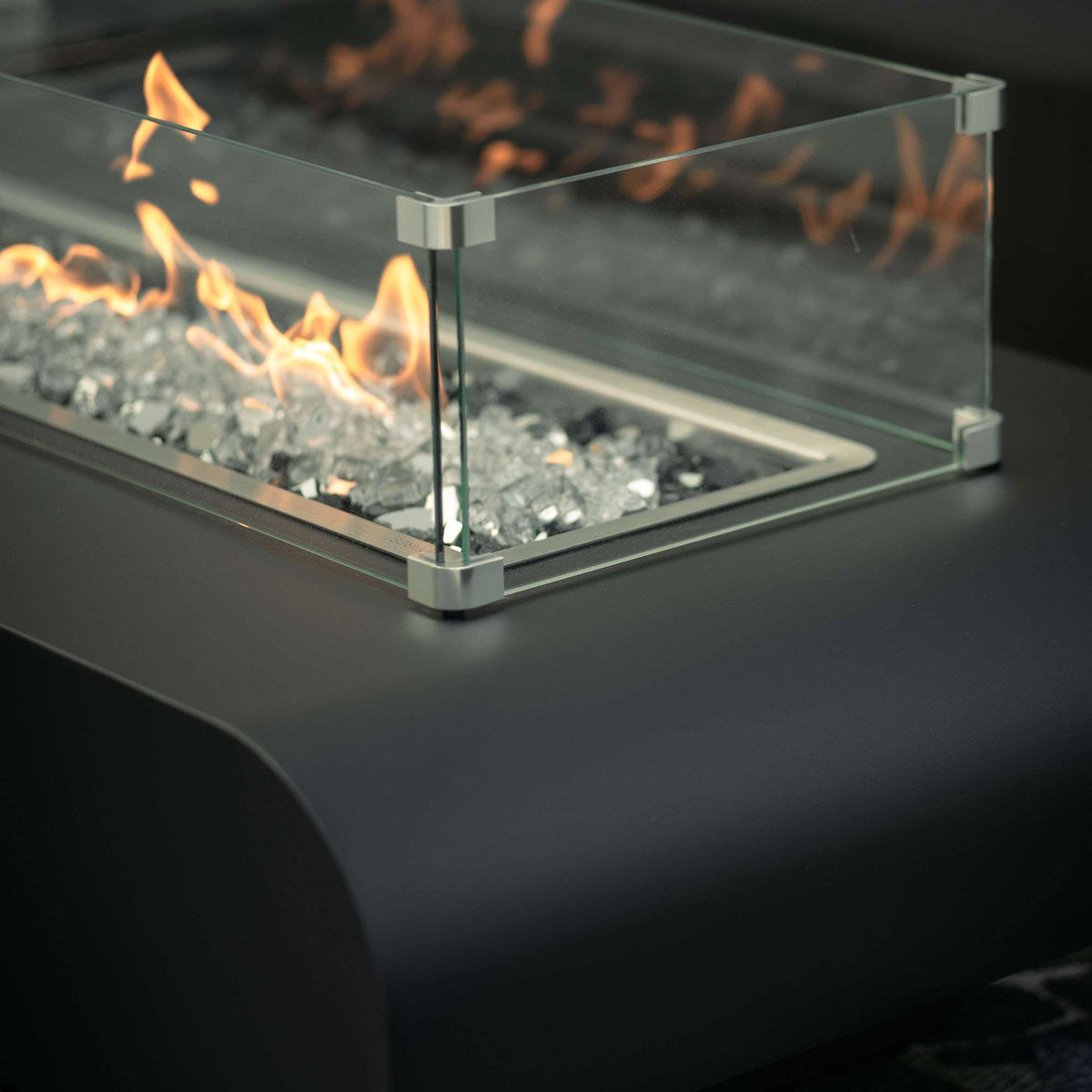 La Jolla Fire Pit - Powder Coat - 96" | The Outdoor Plus image 11