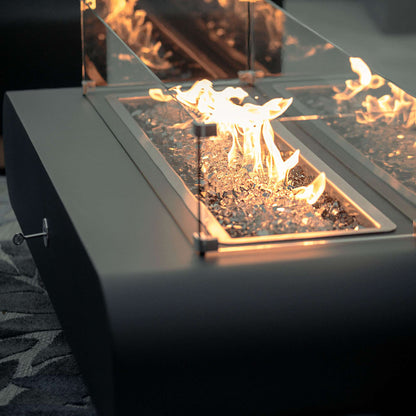 La Jolla Fire Pit - Powder Coat - 96" | The Outdoor Plus image 9
