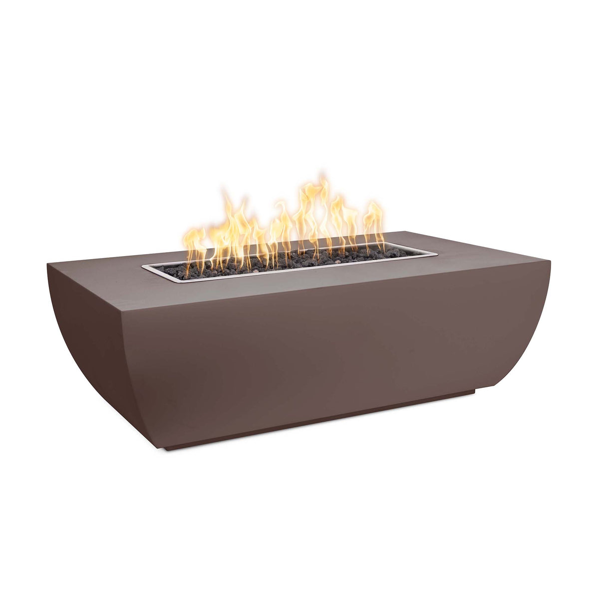 Linear Avalon Fire Pit - Powder Coat - 15" Tall - 48" x 28" | The Outdoor Plus image 6
